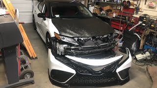 HOW TO UNINSTALL FRONT BUMPER | CAMRY XSE 2018  2023 |