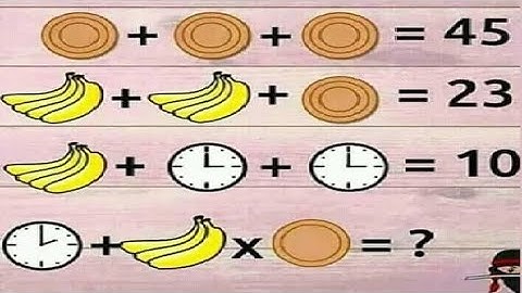 Shape Banana Clock Puzzle - Only for genius