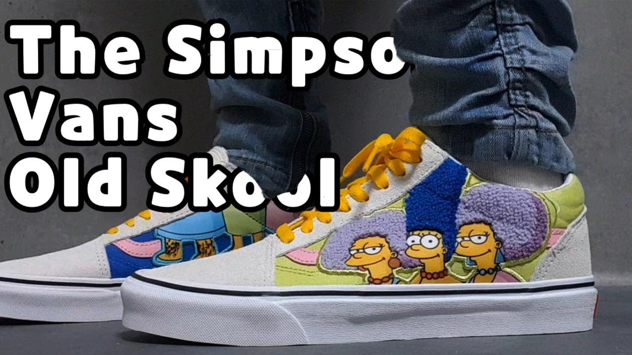 vans old skool simpsons