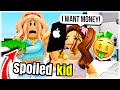 I Got Adopted & Became a SPOILED CHILD!🤑(Brookhaven RP)