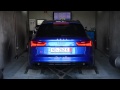 Audi rs6  2015 model dyno test