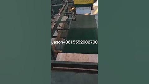 L type continuous core veneer teeth jointer composer machine - Joint 4ft veneer to be 8ft board!