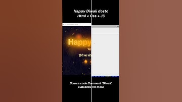 Happy diwali using Html css #html #css#easy #code @bitbycoder