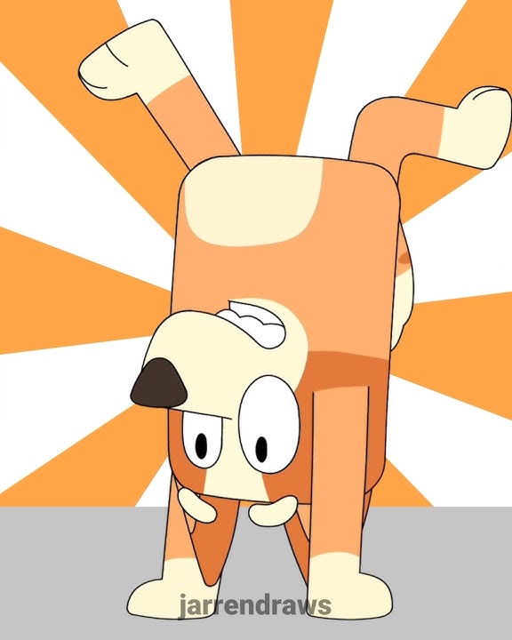 Handstand! #bluey