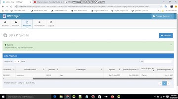 aplikasi pinjaman koperasi berbasis web php dan mysql