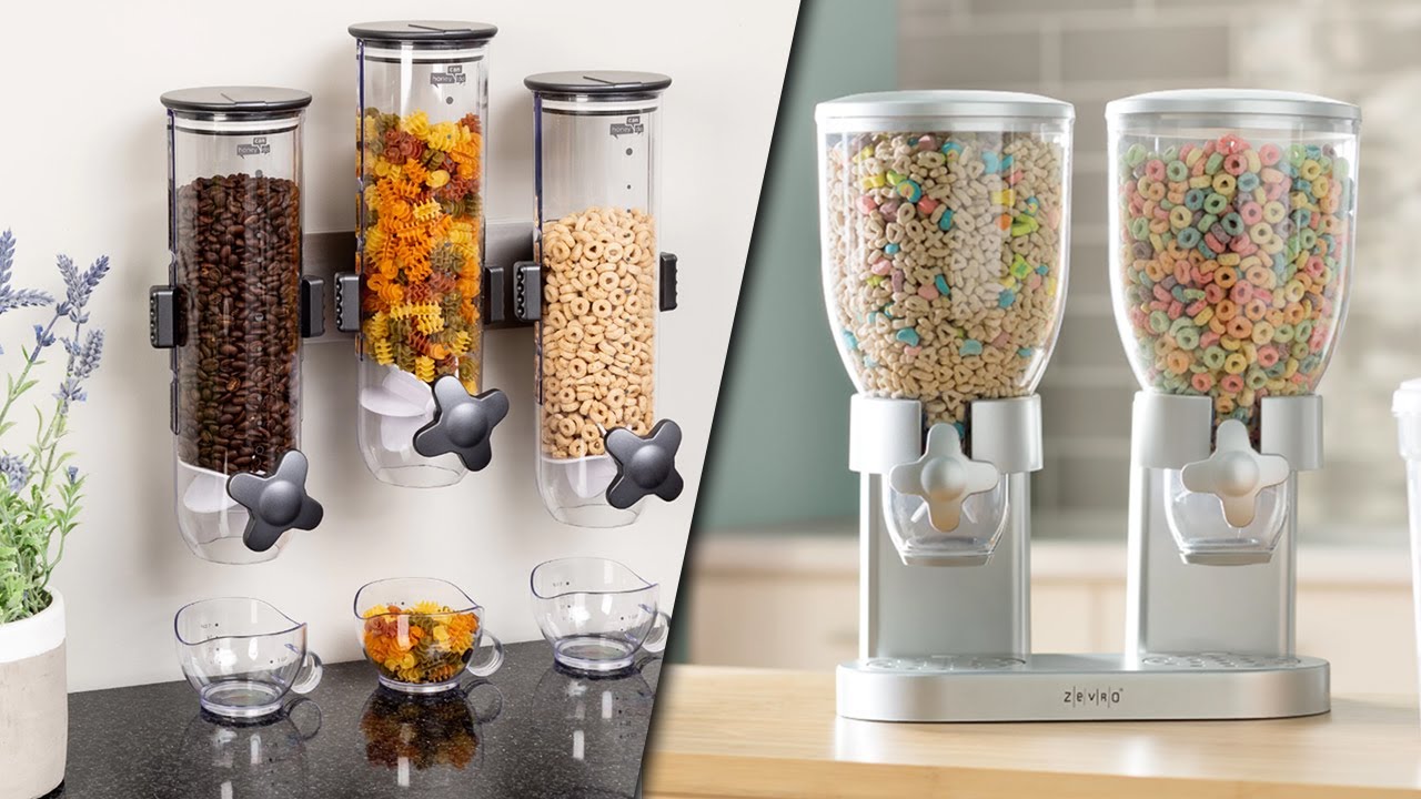 Top 5 Best Cereal Dispensers of 2023  Best Dry Food Dispenser on  