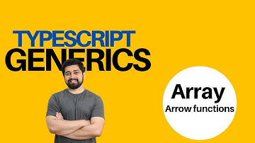 Generics in Array and Arrow functions in Typescript
