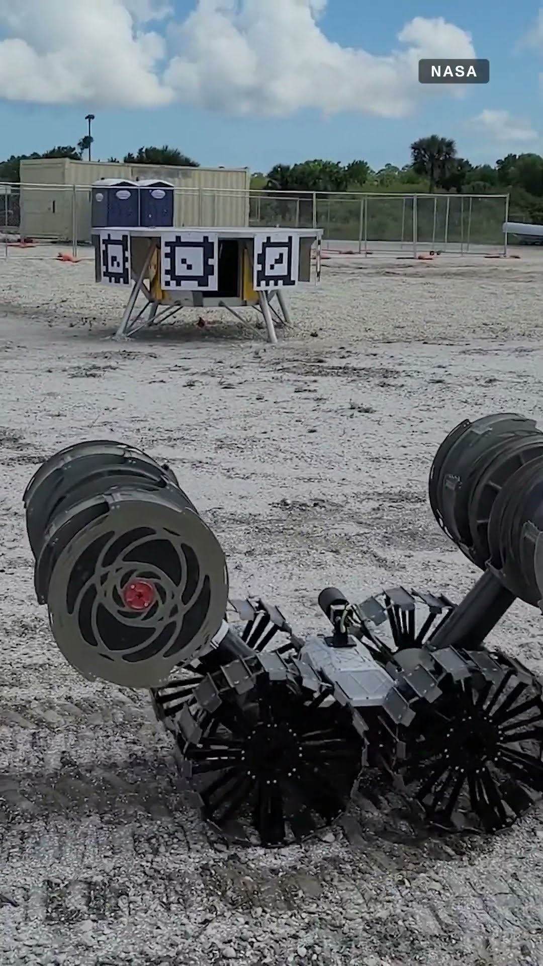 NASA's Autonomous Robot Designed to Extract Moon Dust
