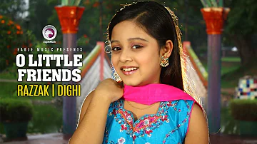 O Little Friends | Bangla Movie Song | Razzak | Dighi | Full Video Song