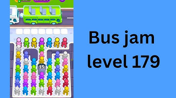 Bus jam Level 179 hard level Walkthrough Solution 