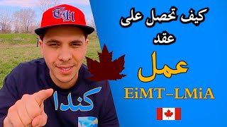 كيف تحصل على عقد عمل في كندا EIMT-LMIA