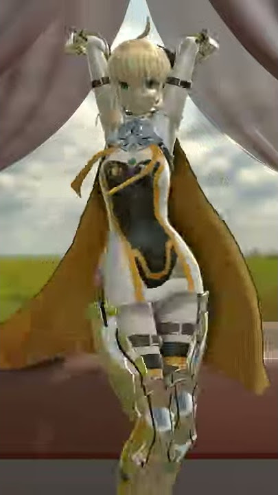 【MMD】Tiktok Dance Hip Sway Phao - 2 Phut Hon アルトリア・ペンドラゴン（レーシングVer.） altria pendragon セイバー スマホサイズ