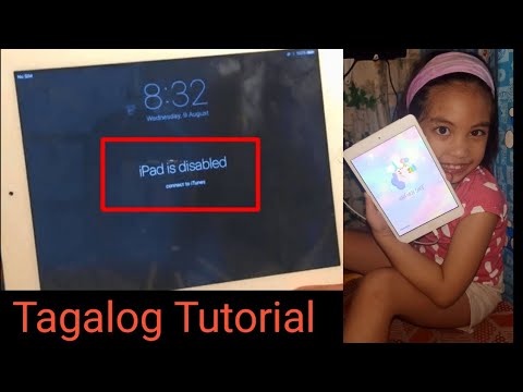 Ipad Mini Disable Recovery (Tagalog Tutorial)