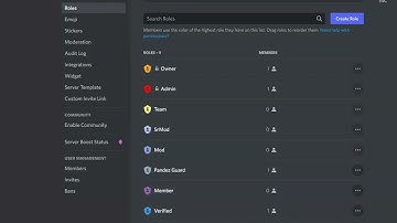 Pandez Guard・Changing the verified role(s)