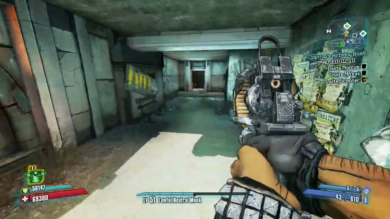 Borderlands 2 - Claptrap's (Sad) Birthday Bash!