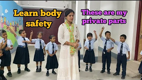 Learn body safety/These are my private parts/Kids Rhyme