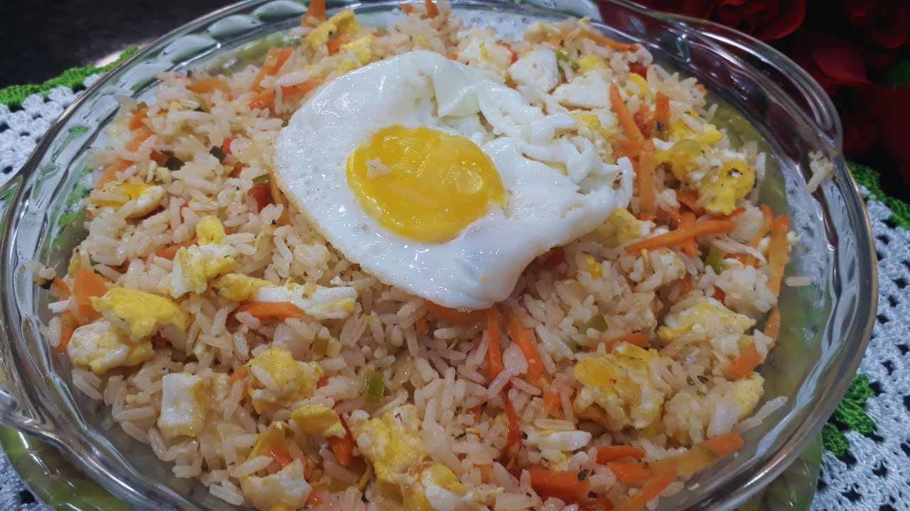 ARROZ COM OVOS | COMIDA SIMPLES E SUPER SABOROSA - YouTube