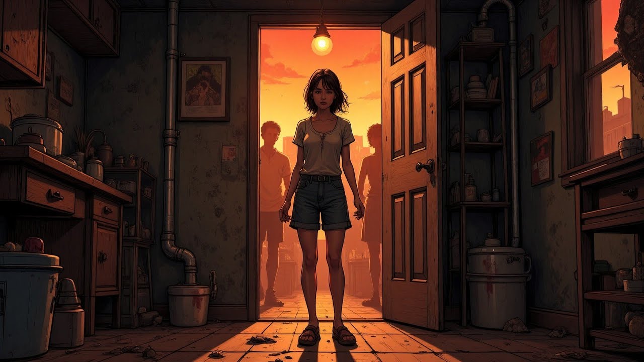 “Mis padres me encerraron en el sótano por mi hermana—Renacida, entré yo misma antes del Apocalipsis