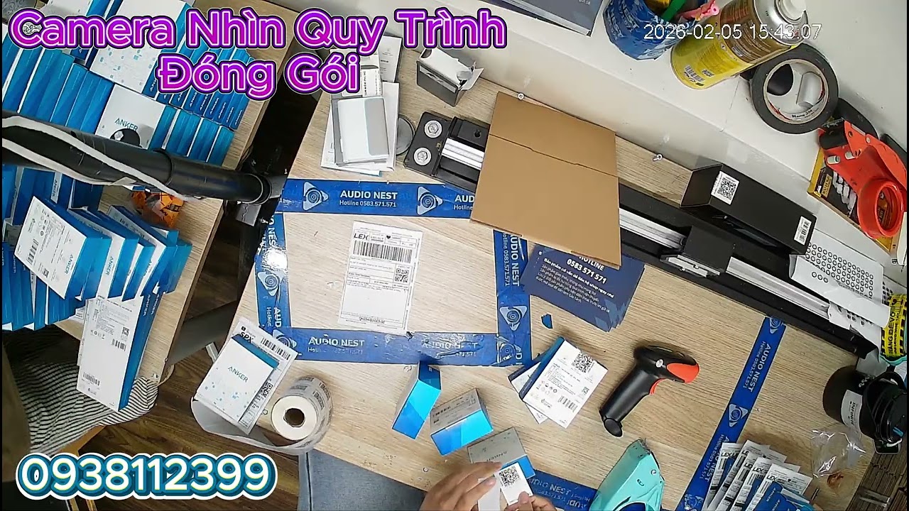 Camera Quay Đóng Gói Hàng, Giải pháp camera quay đóng gói hàng sàn thương mại điện tử - 0938112399