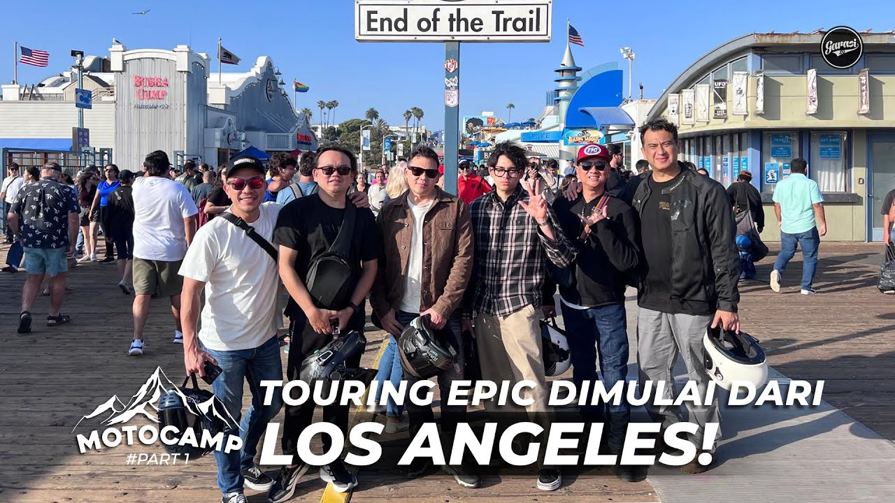LOS ANGELES VIBE, TOURING EPIC! | MOTOCAMP - #1