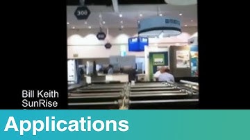 iPhone a ride on Shuttleworth conveyor at Solar Power International 2010