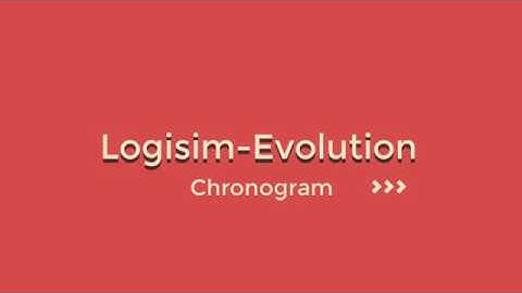 Logisim Evolution Chronogram