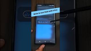 Samsung users can write in Text Field using S-Pen | S23 Ultra ONE UI 6.1 Update screenshot 2