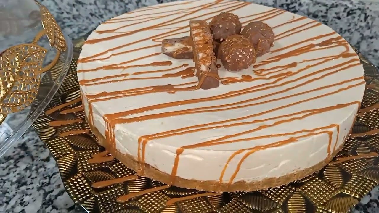 تشيز كيك بالكراميل  رائع شكلا ومداقا من #مطبخ_نعيمة_ام_عصام
