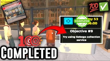 Completing #9 Objective in a supermarket simulator Android