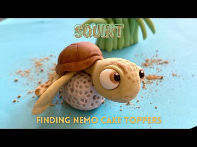 Gateau Nemo (modelages en pâte à sucre) - FashionCooking