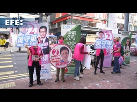 Baja participación en unos comicios locales en Hong Kong sin la oposición prodemocrática