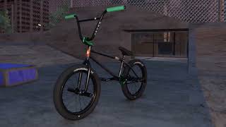 BMX Bike 3D Model Preview