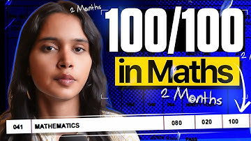 How I scored 100/100 in Maths in just 2 months | | *NO COACHING* | Class 10th | CBSE 2026