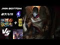 BOTTOM Jhin vs Xin Zhao - EU Challenger Patch 26.10