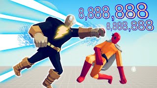 8.888.888 DAMAGE BLACK ADAM PUNCH ( THE ROCK ) | TABS - Totally Accurate Battle Simulator