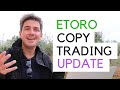 Copy Trading Update - eToro - 13/Oct/2020