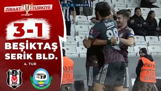 Beşiktaş 3 - 1 Serik Belediyespor MAÇ ÖZETİ (Ziraat Türkiye Kupası 4.Tur Maçı) / 09.11.2022