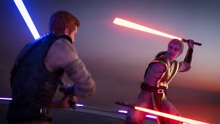 Cal Vs Dagan - Jedi Survivor Cutscene Rendered In Blender