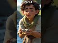 Faith That Conquers 🙌 | How David Defeated 🤔 Goliath with Just 5 Stones | Bible Story #Shorts #faith