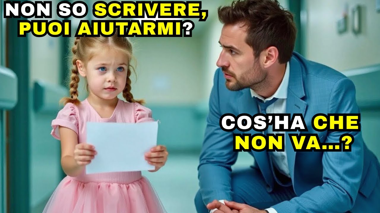 LA BAMBINA CHIESE AL MILIARDARIO IN OSPEDALE: «PUOI AIUTARMI A SCRIVERE UN BIGLIETTO PER LA MAMMA?»