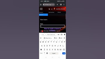 #chessclub   How to make a team in Lichess
