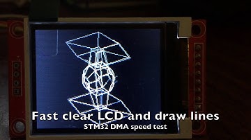 STM32 DMA Test2 on ST7735