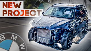 Bought A Crashed Front & Rear Damage BMW X5 Sight Unseen From IAAI Salvage Auction Part #1