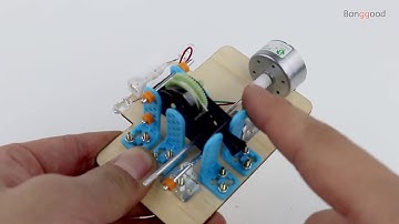 Scientific Clockwork Generator Energy Conversion DIY Physics Engine Experiment Toy