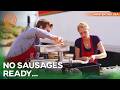 The Biker Sausage Challenge Went Off the Rails | MasterChef USA