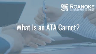 What Is an ATA Carnet