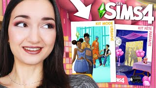 Découverte COMPLÈTE des Kits Mode Urbaine et Fête Parfaite (bientôt des fées ?!) 🦋 | Sims 4
