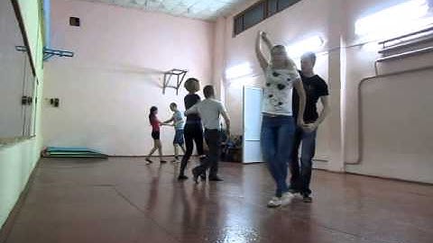 !!Zouk протанцовка после занятия in dance studio DancA 11 04 14 -Юля и Слава, Андрей Яра