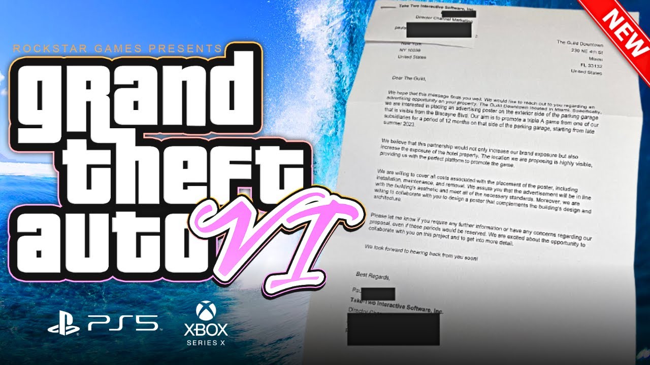 GTA 6 Preorder Date Leak Reveals: Mark Your Calendars!