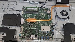 Dell Inspiron 5490 AIO Series Disassembly RAM SSD Hard Drive